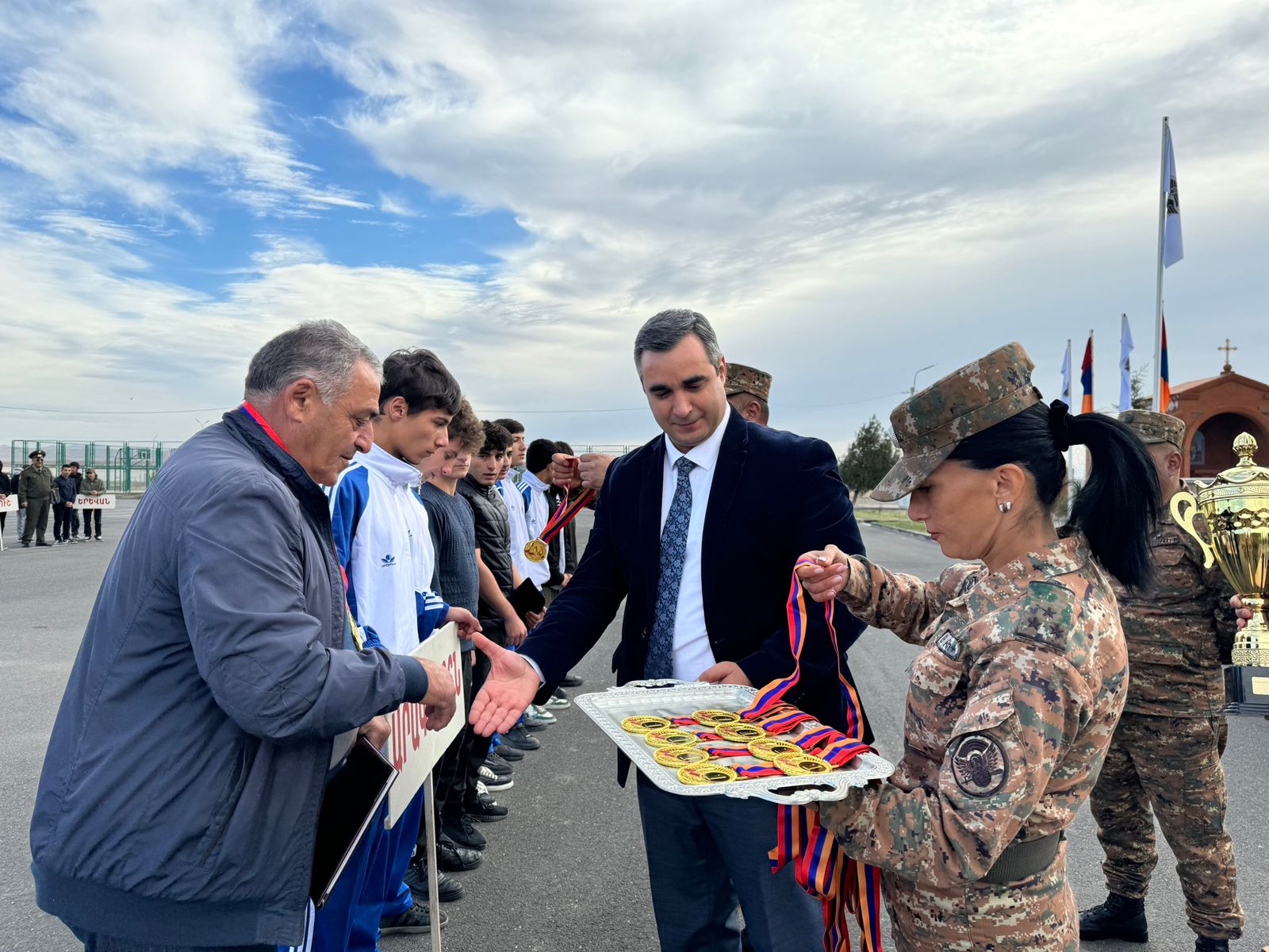 Հայտնի են նախազորակոչային և զորակոչային տարիքի երիտասարդության հանրապետական ռազմամարզական խաղերի հաղթողները