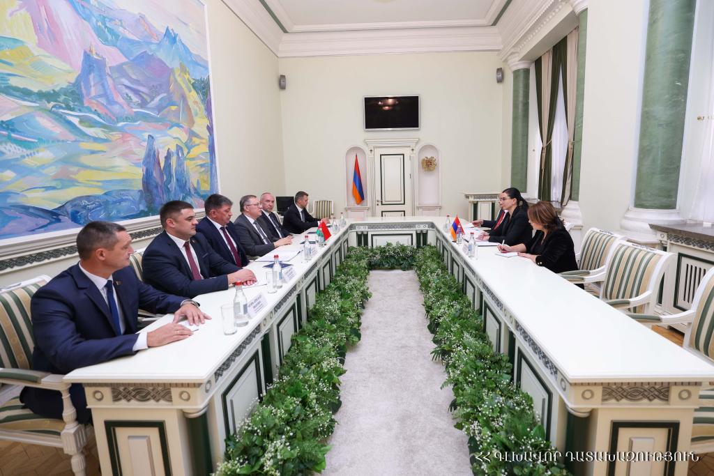 Աննա Վարդապետյանն ընդունել է Բելառուսի գլխավոր դատախազի գլխավորած պատվիրակությանը