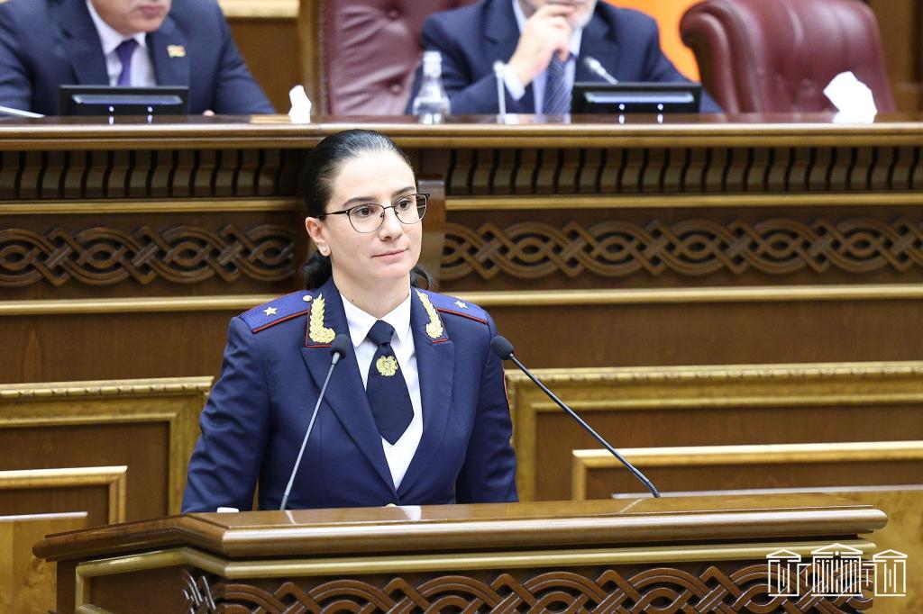 Գլխավոր դատախազ Աննա Վարդապետյանի ելույթը՝ ԱԺ խորհրդարանական լսումներին