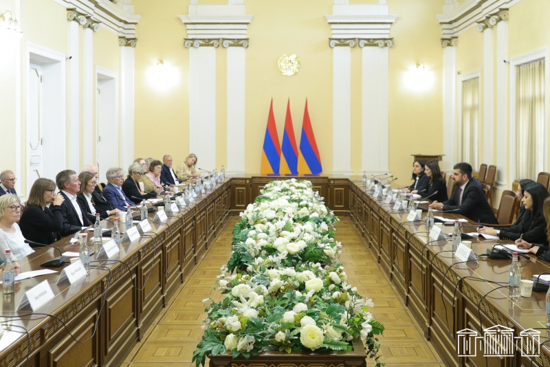 Խորհրդարան են այցելել «Դանիայի եվրոպական շարժում» հասարակական կազմակերպության ներկայացուցիչները