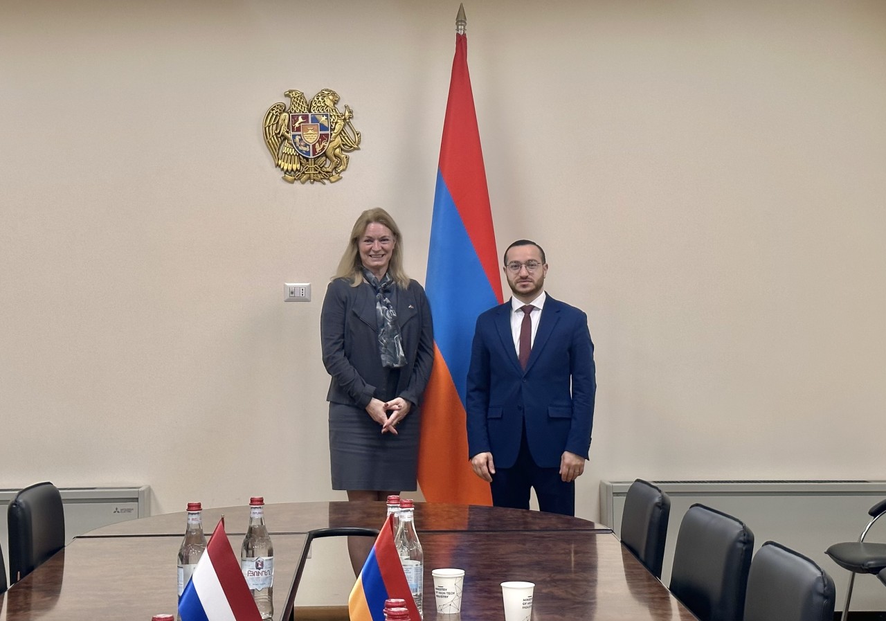 ՀՀ ԲՏԱ նախարարն ընդունել է ՀՀ-ում Նիդերլանդների դեսպանին