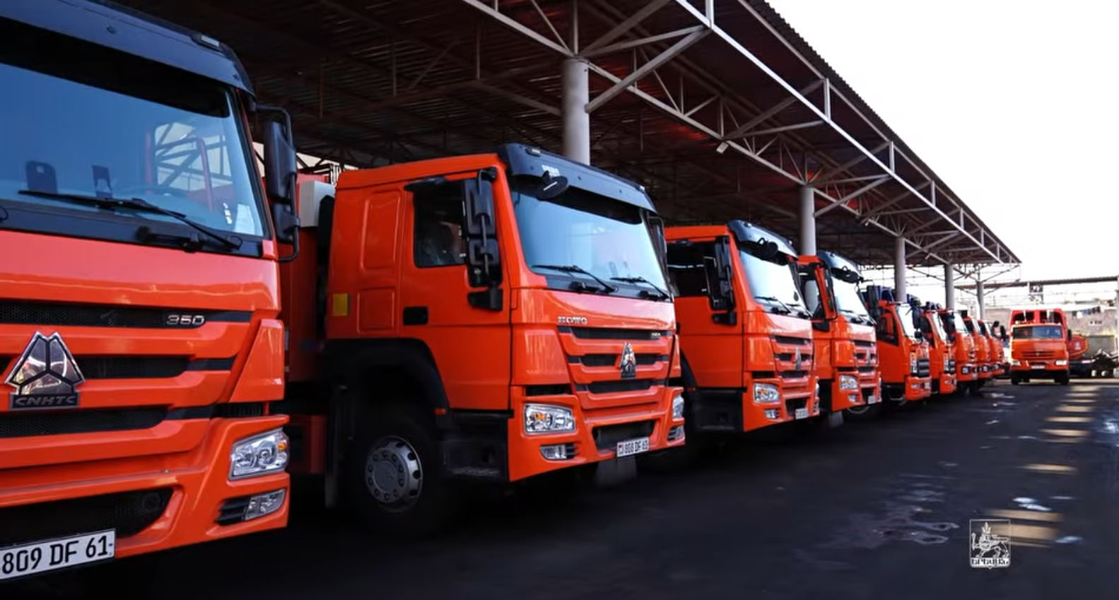 Երևանի աղբահանության և սանմաքրման համայնքային հիմնարկի հավաքակայանը համալրվել է նոր մեքենաներով