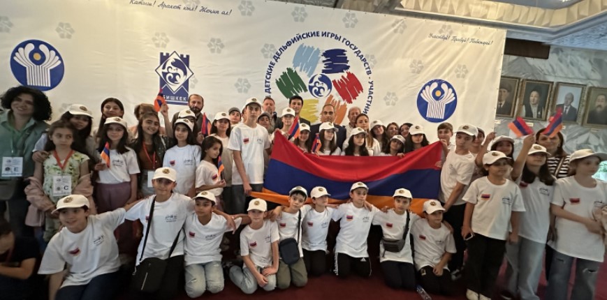 Հայաստանի պատվիրակությունը մասնակցել է առաջին բաց մանկական Դելփյան խաղերին