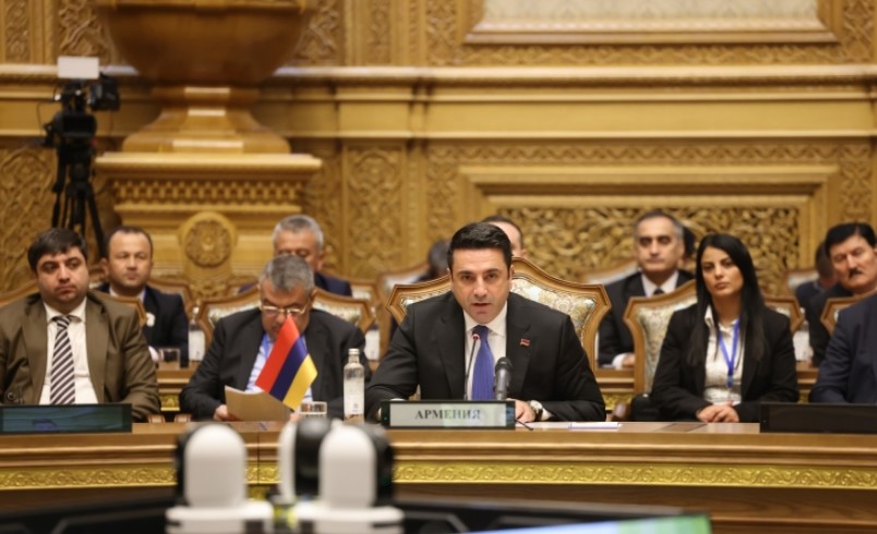 Ալեն Սիմոնյանը ելույթ է ունեցել «Տաջիկստանի Հանրապետության Սահմանադրության 30-ամյակը» խորագրով միջազգային միջխորհրդարանական համաժողովում