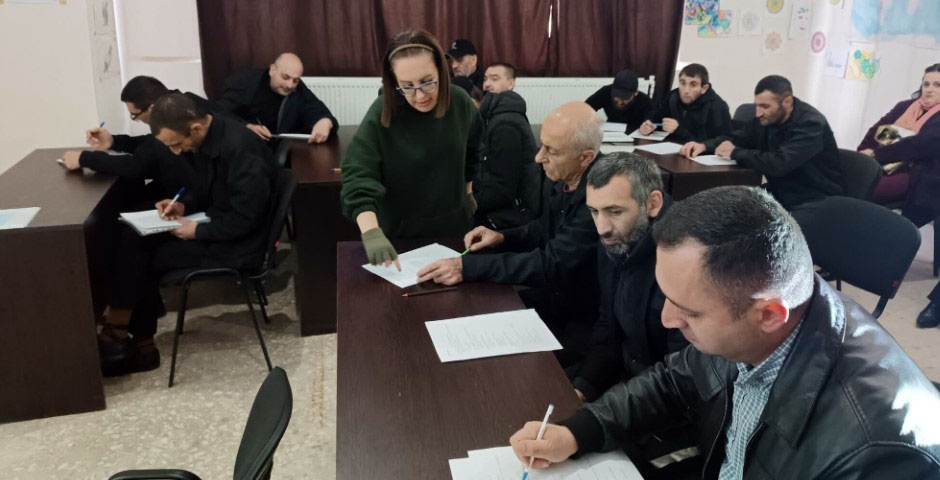 «Աբովյան», «Վանաձոր» և «Գորիս» քրեակատարողական հիմնարկներում ազատազրկված անձանց համար կազմակերպվել են տարբեր թեմաներով դասընթաց-քննարկումներ
