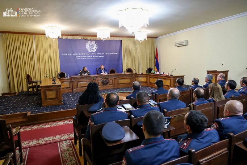 Վահե Ղազարյանը շնորհավորել է Ներքին անվտանգության և հակակոռուպցիոն վարչության անձնակազմին՝ կազմավորման օրվա առթիվ