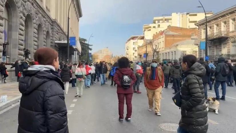 Վրացի ընդդիմադիրները շարունակում են բողոքի ակցիաները