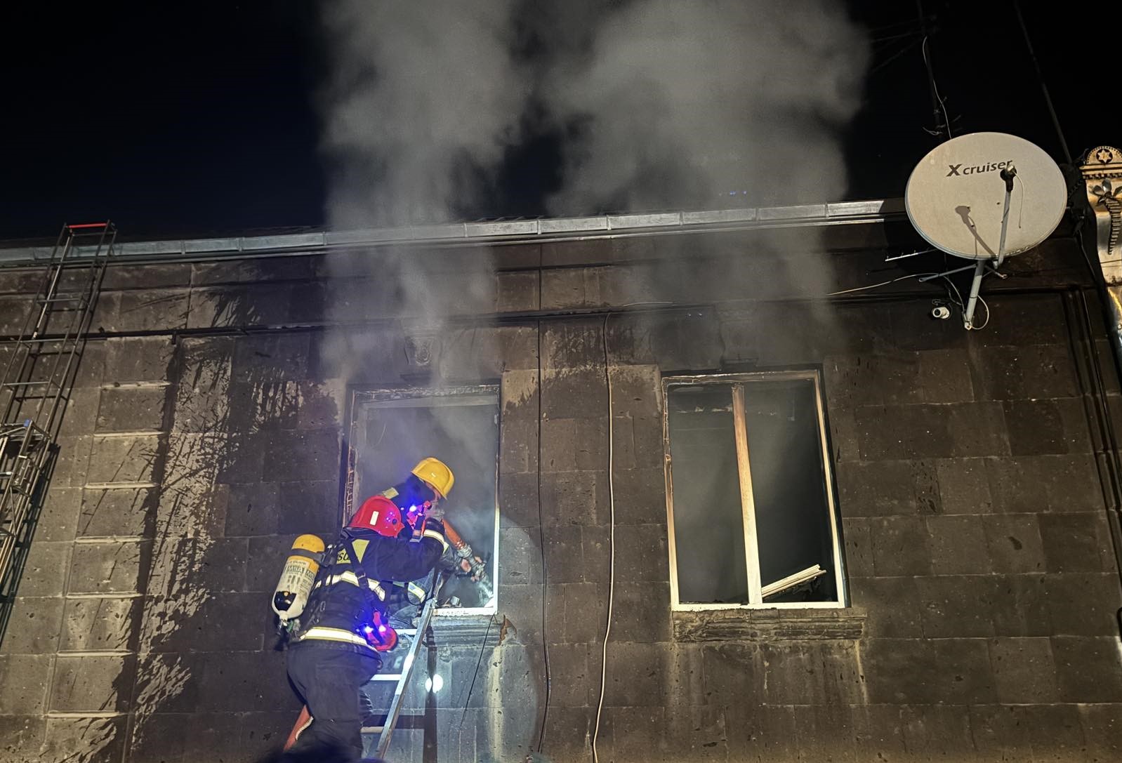 Հրդեհ Գյումրի քաղաքում