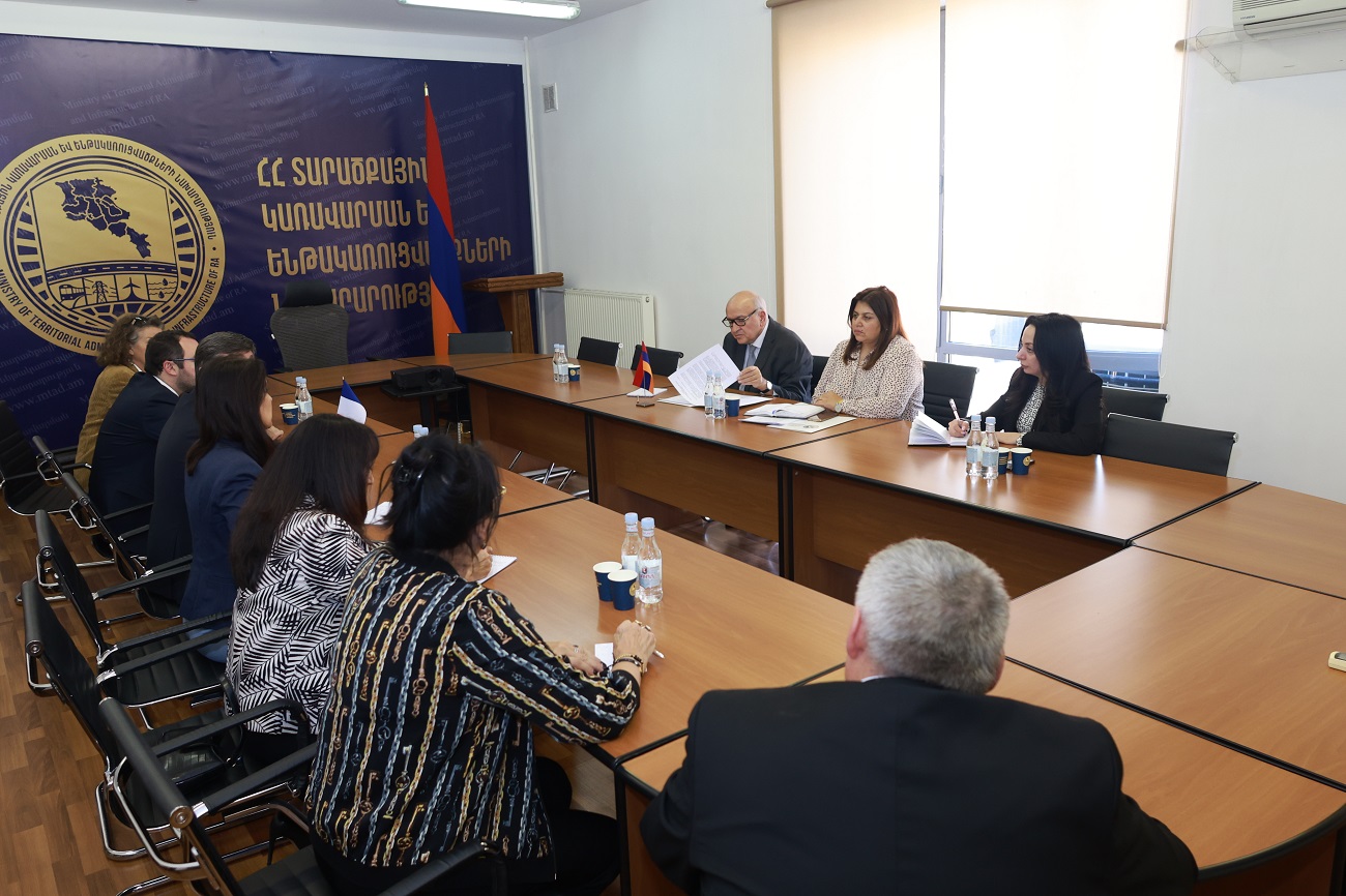 Վաչե Տերտերյանն ընդունել է Օվերնյ-Ռոն-Ալպեր շրջանի փոխնախագահ Թիերի Կովաքսի գլխավորած պատվիրակությանը