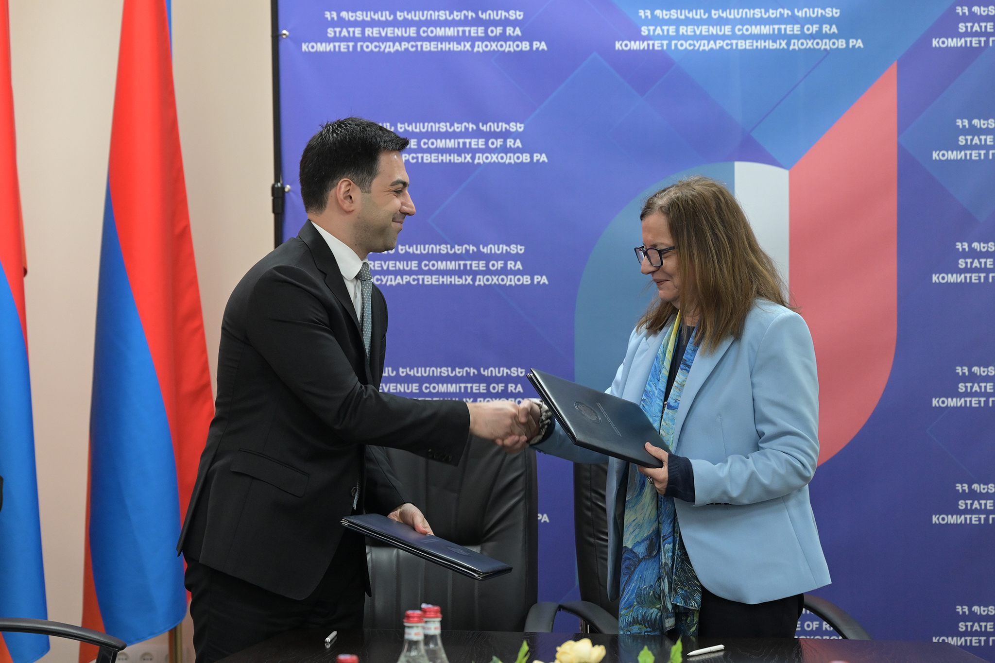 ՊԵԿ նախագահի և Հայաստանում ֆրանսիական համալսարանի ռեկտորի միջև ստորագրվել է փոխըմբռնման հուշագիր