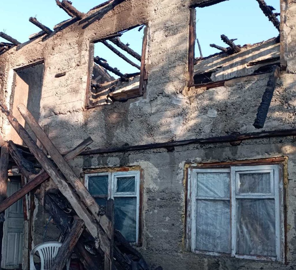 Հրդեհ Աքորի գյուղում