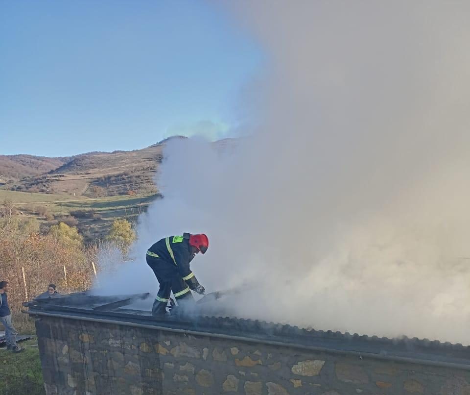Հրդեհ Կոթի գյուղում