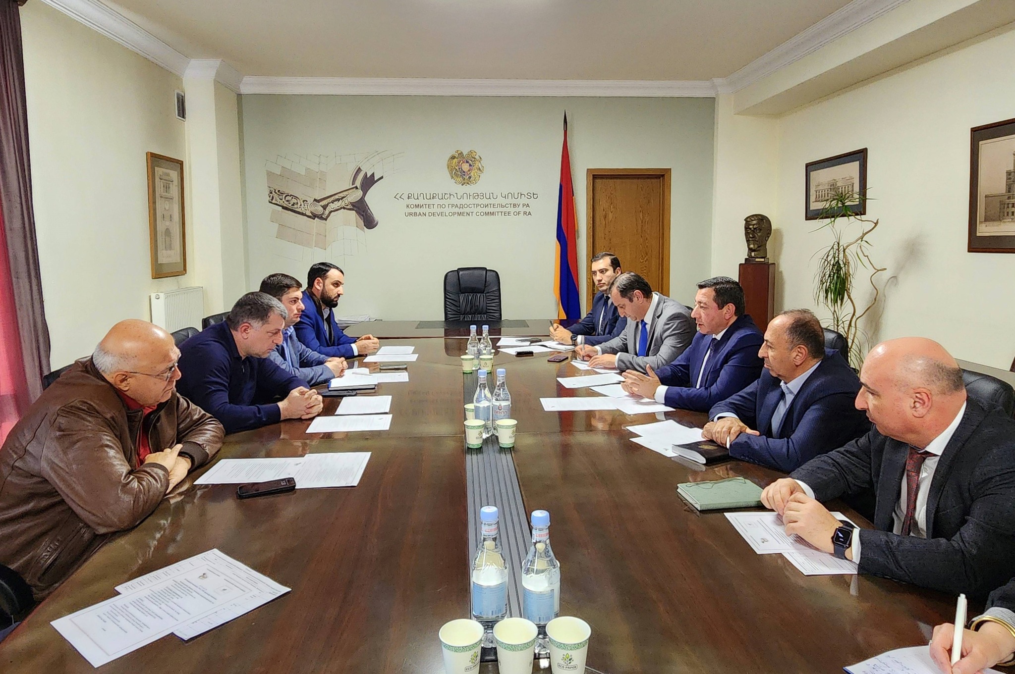 Քաղաքաշինության կոմիտեում տեղի է ունեցել Կառուցապատողների հայկական ասոցիացիայի ներկայացուցիչների հետ հերթական հանդիպումը