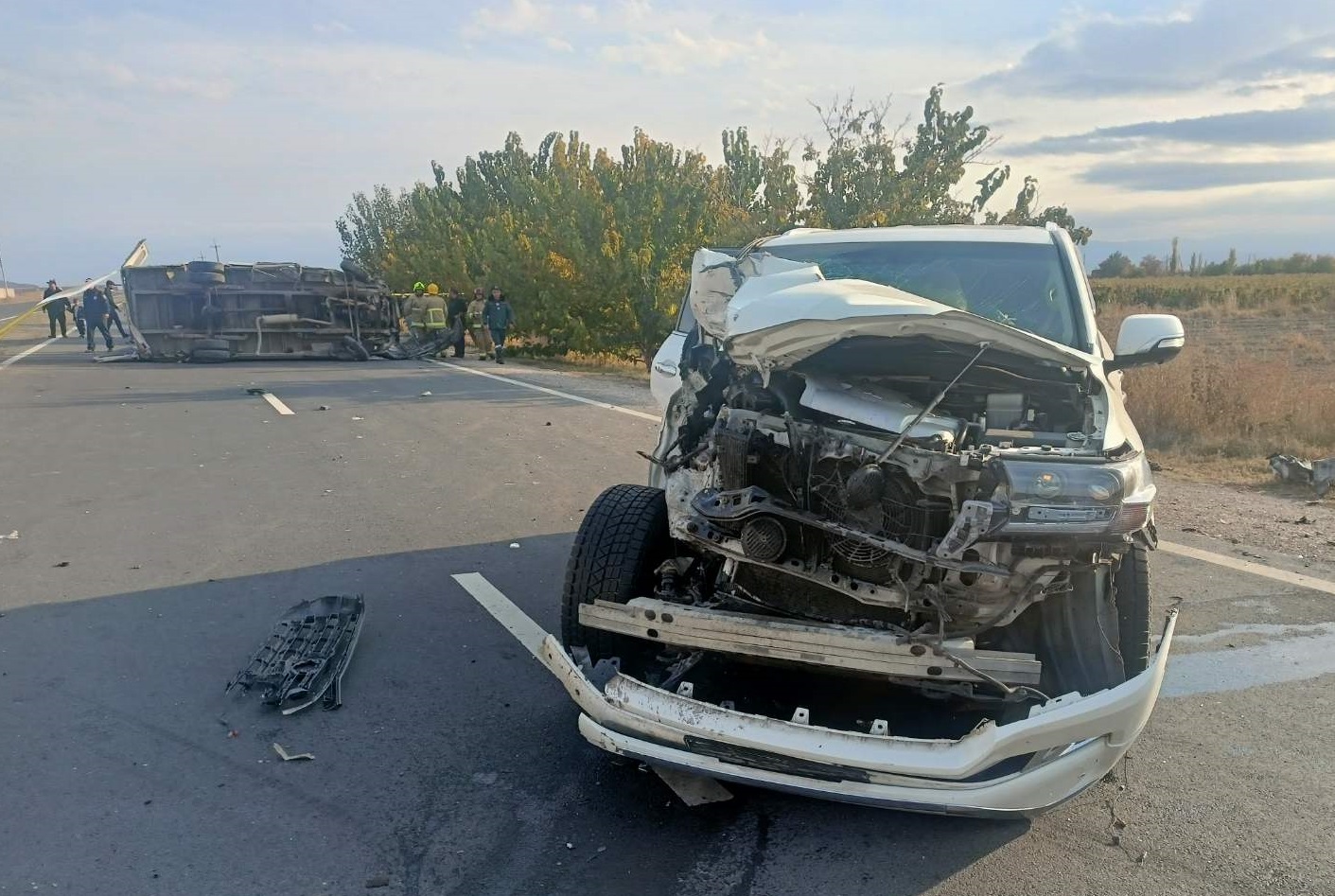 Փրկարար ծառայությունը մանրամասներ է հայտնել Երևան-Մեղրի ավտոճանապարհին տեղի ունեցած վթարից