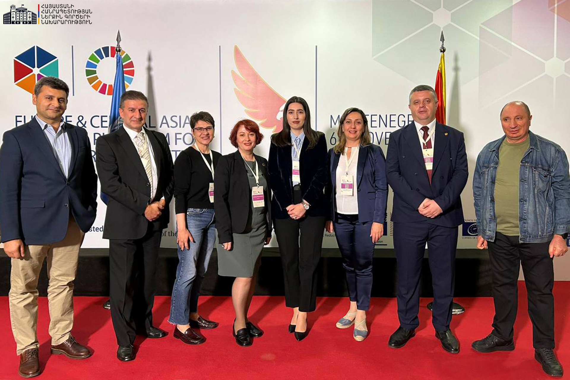 ՆԳ նախարարի տեղակալի գլխավորած պատվիրակությունը Մոնտենեգրոյում մասնակցել է աղետների ռիսկի նվազեցման տարածաշրջանային պլատֆորմին