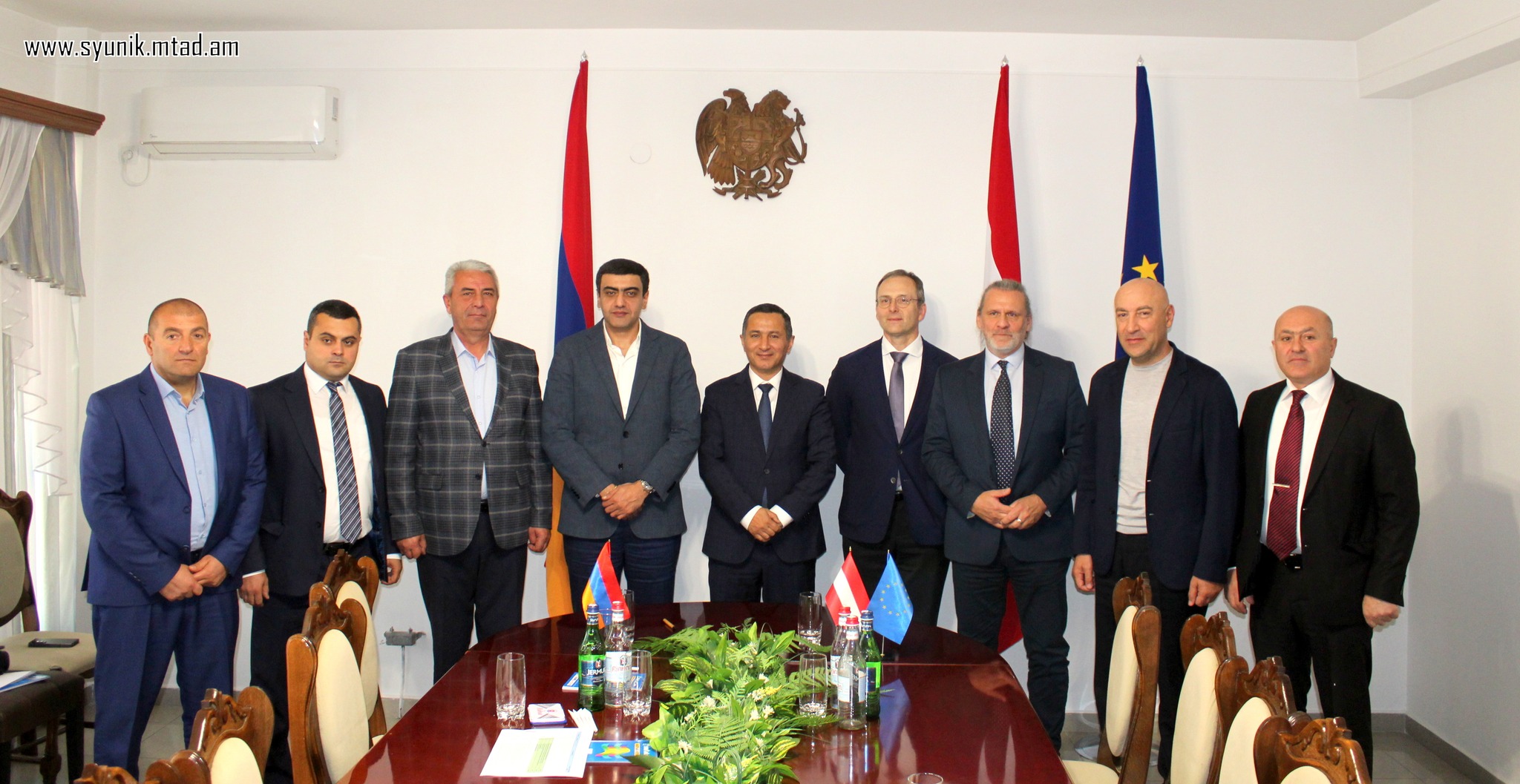 Եռակողմ հուշագիր է ստորագրվել ՀՀ Սյունիքի մարզպետի աշխատակազմի, Ավստրիական զարգացման գործակալության և մարզի համայնքների միջև