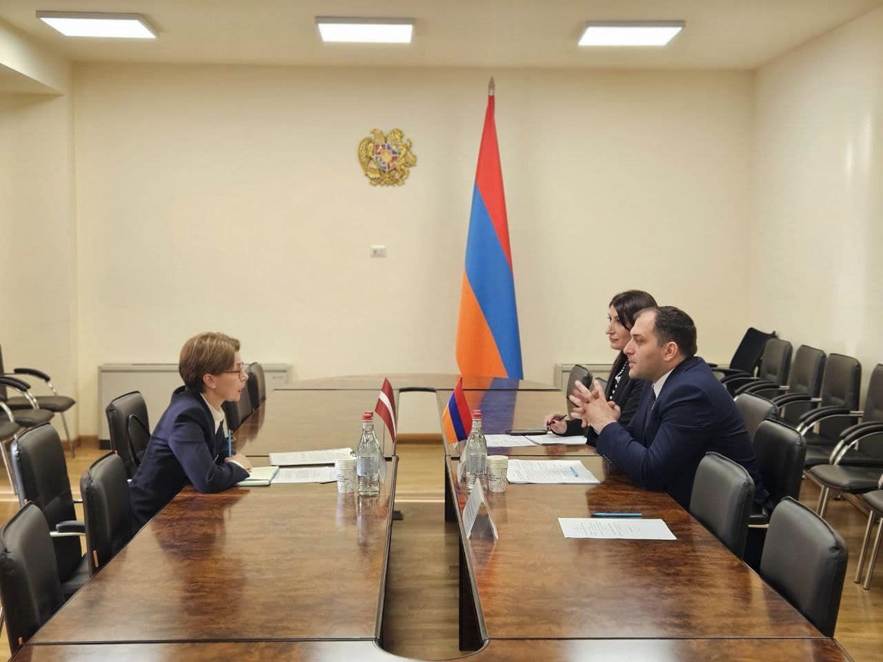 ՀՀ ԲՏԱՆ առաջին տեղակալը դեսպանին է ներկայացրել նախարարության պատմությունը և գործունեության շրջանակները
