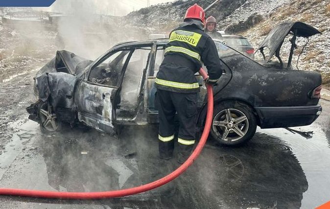 ՃՏՊ՝ հրդեհի բռնկմամբ. կա տուժած
