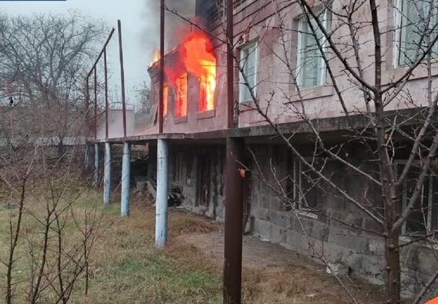 Հրդեհ՝ Կոթի գյուղում