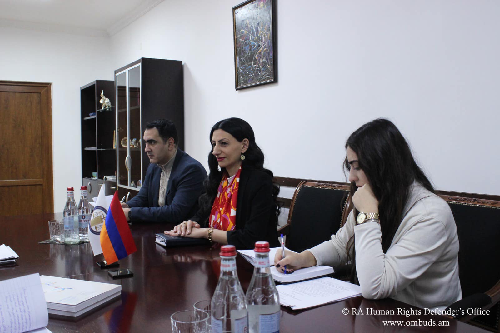 Անահիտ Մանասյանը ընդունել է Equal Right Trust հիմնադրամի տնօրենին և հոգաբարձուների խորհրդի նախագահին