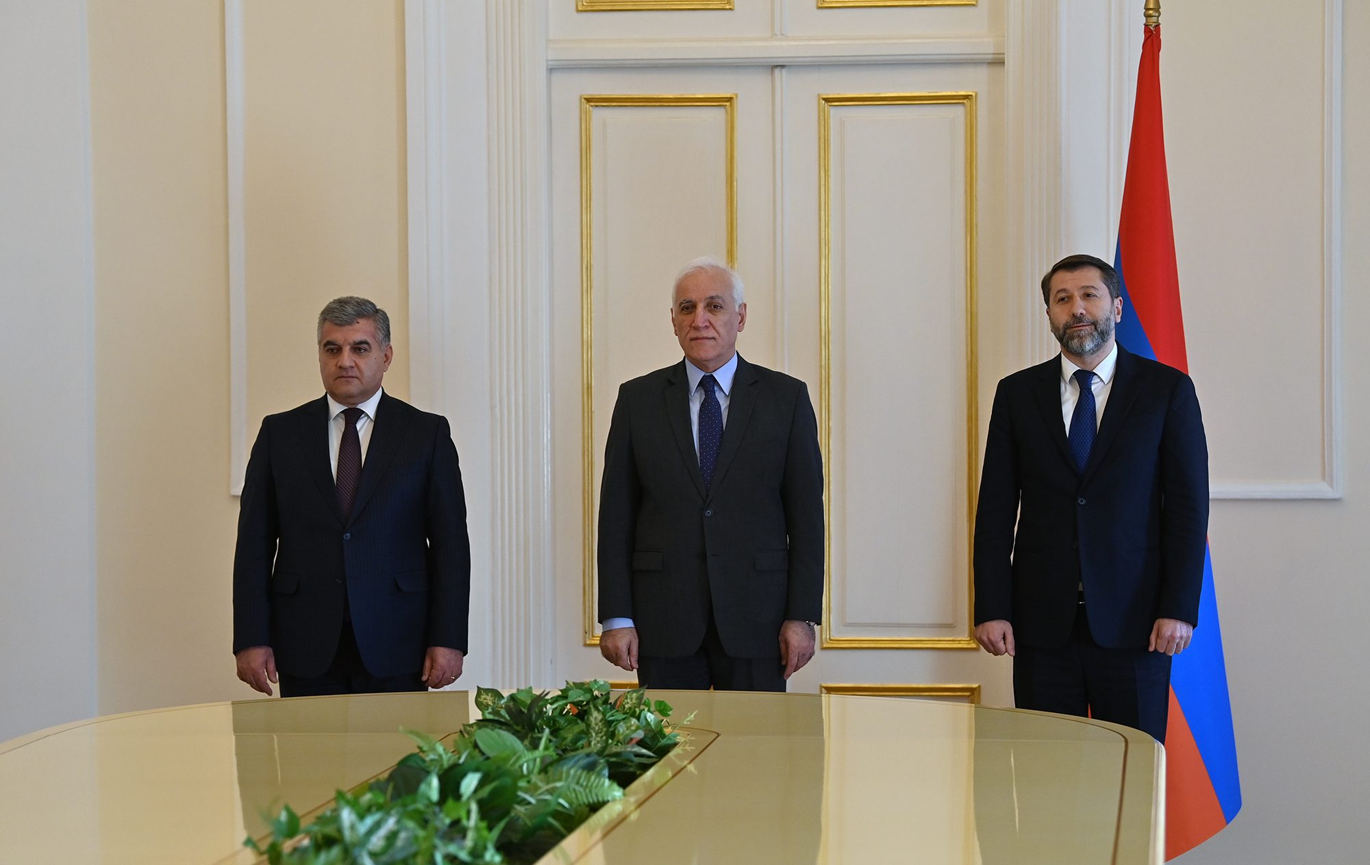 Նախագահի նստավայրում տեղի է ունեցել դատավորների երդման արարողություն