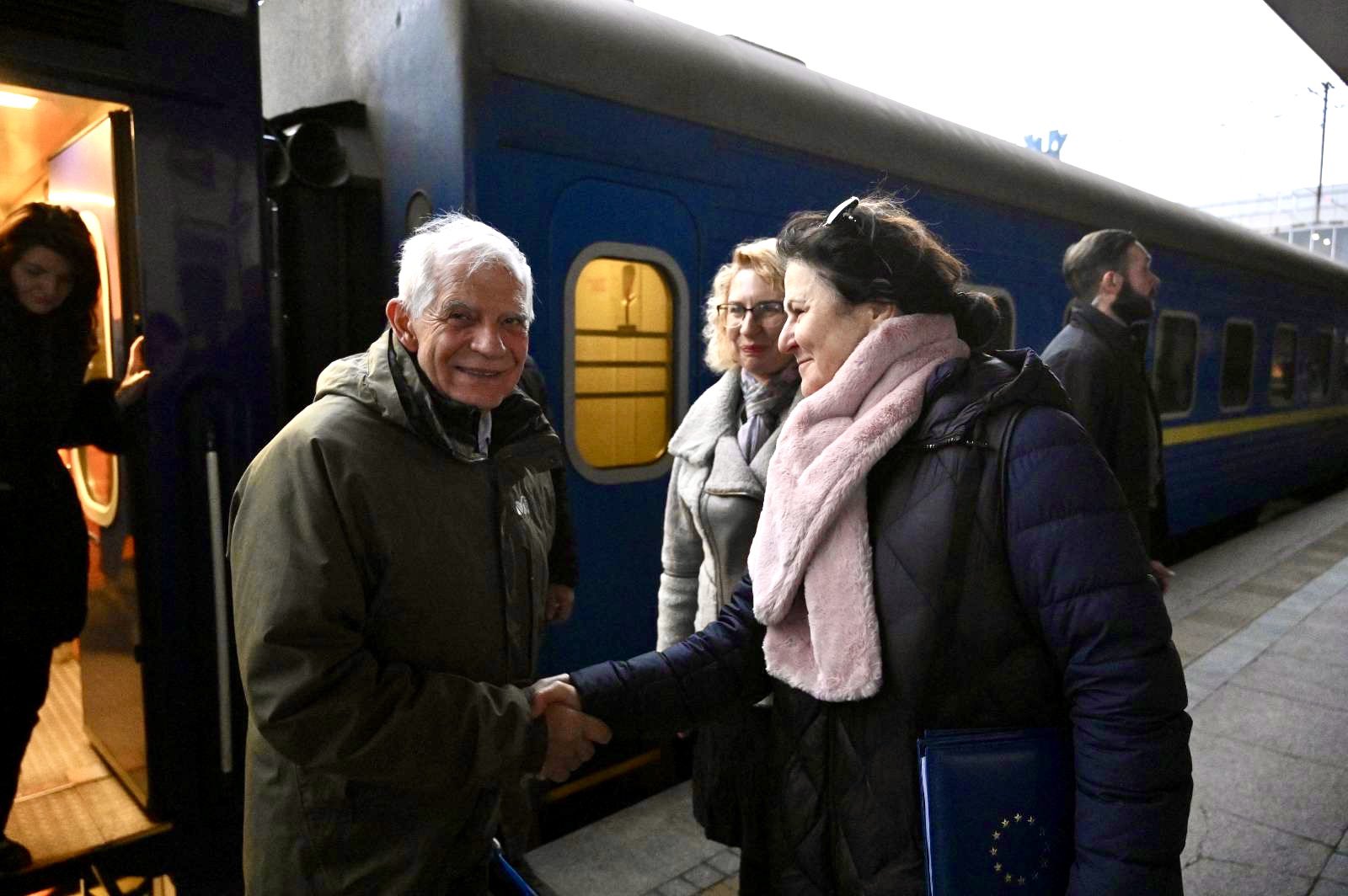 Բորելը պաշտոնական այցով ժամանել է Կիև
