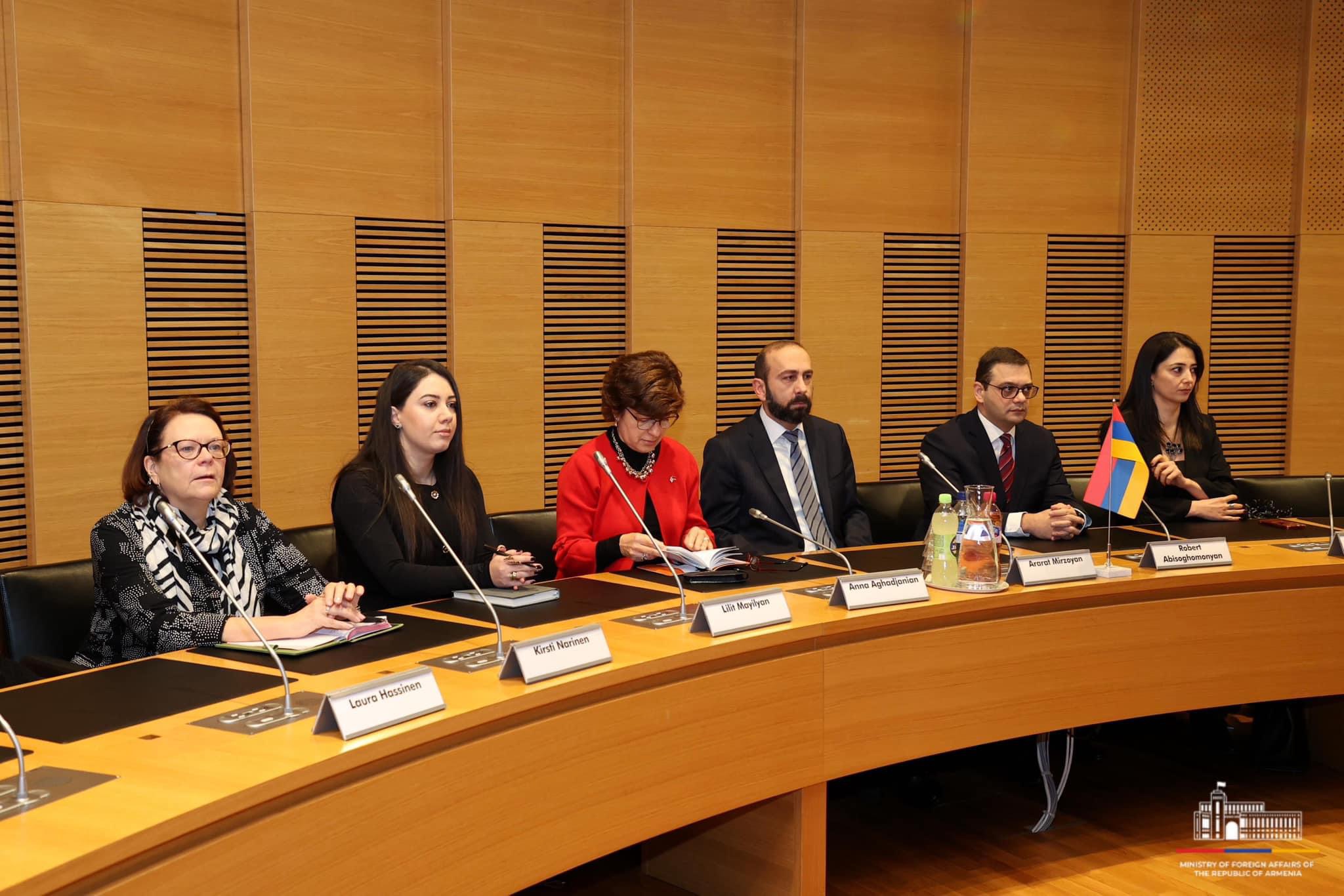 Արարատ Միրզոյանը Ֆինլանդիայում ներկայացրել է ՀՀ-ԵՄ գործընկերության խորացման ուղղությամբ իրականացվող քայլերը
