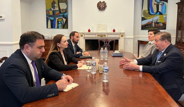 Լիլիթ Մակունցը հանդիպում է ունեցել Միջազգային հանրապետական ինստիտուտի Եվրասիայի գծով ավագ տնօրեն Սթիվեն Նիքսի հետ