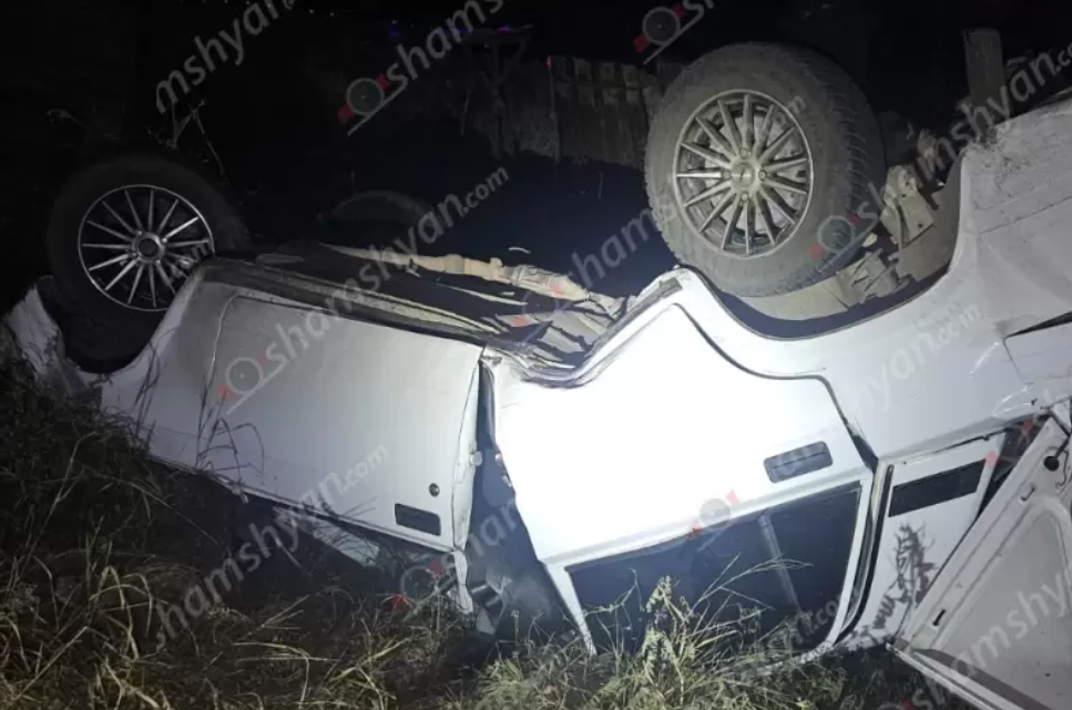 Ավտովթար՝ Գեղարքունիքի մարզում. վարորդն ու հիվանդանոց տեղափոխված 2 ուղևորները պայմանագրային զինծառայողներ են