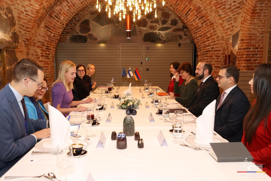 Արարատ Միրզոյանի և Ֆինլանդիայի ԱԳ նախարարի առանձնազրույցին հաջորդել է ընդլայնված կազմով հանդիպում