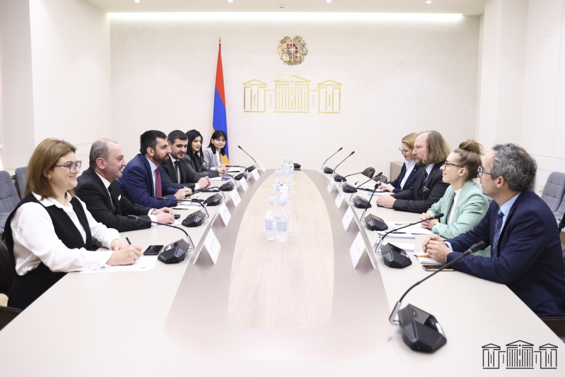 Ազգային ժողովում հյուրընկալվել է Բունդեսթագի եվրամիության հարցերի հանձնաժողովի նախագահը