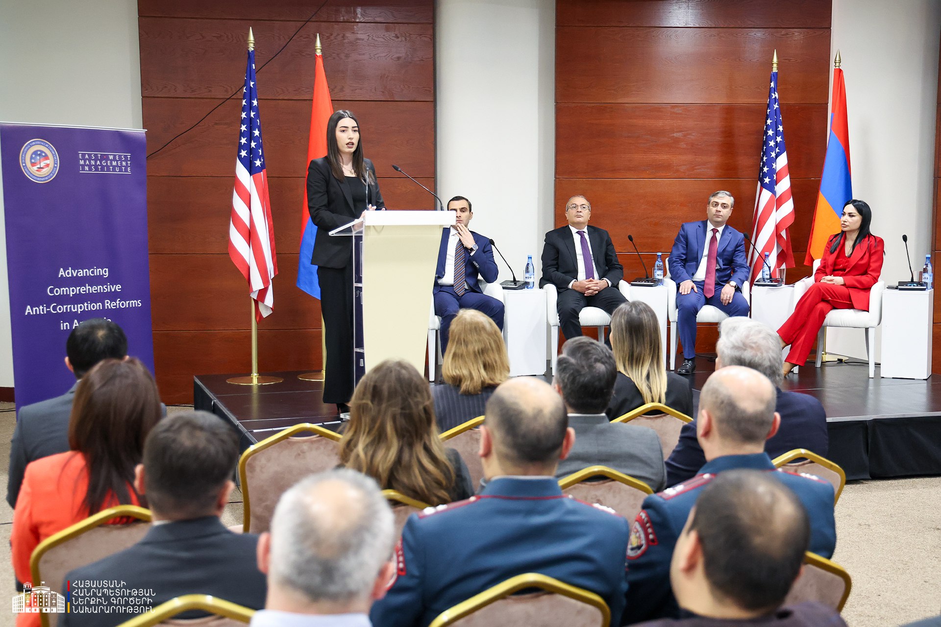 Սեփականության դեմ ուղղված հանցագործություններն ըստ ՀՀ քրեական նոր օրենսգրքի. ՆԳ նախարարը մասնակցել է գիտագործնական ձեռնարկի շնորհանդեսին