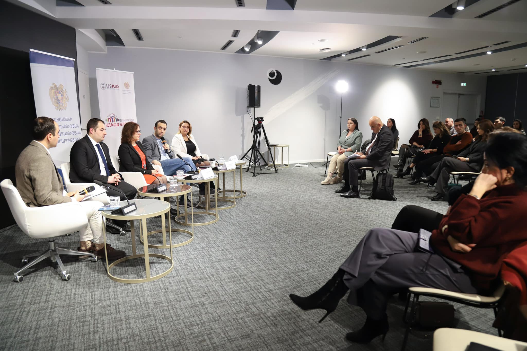 Քննարկում՝ պետական մարմինների, հասարակական կազմակերպությունների, ԶԼՄ ներկայացուցիչների ներգրավվածությամբ