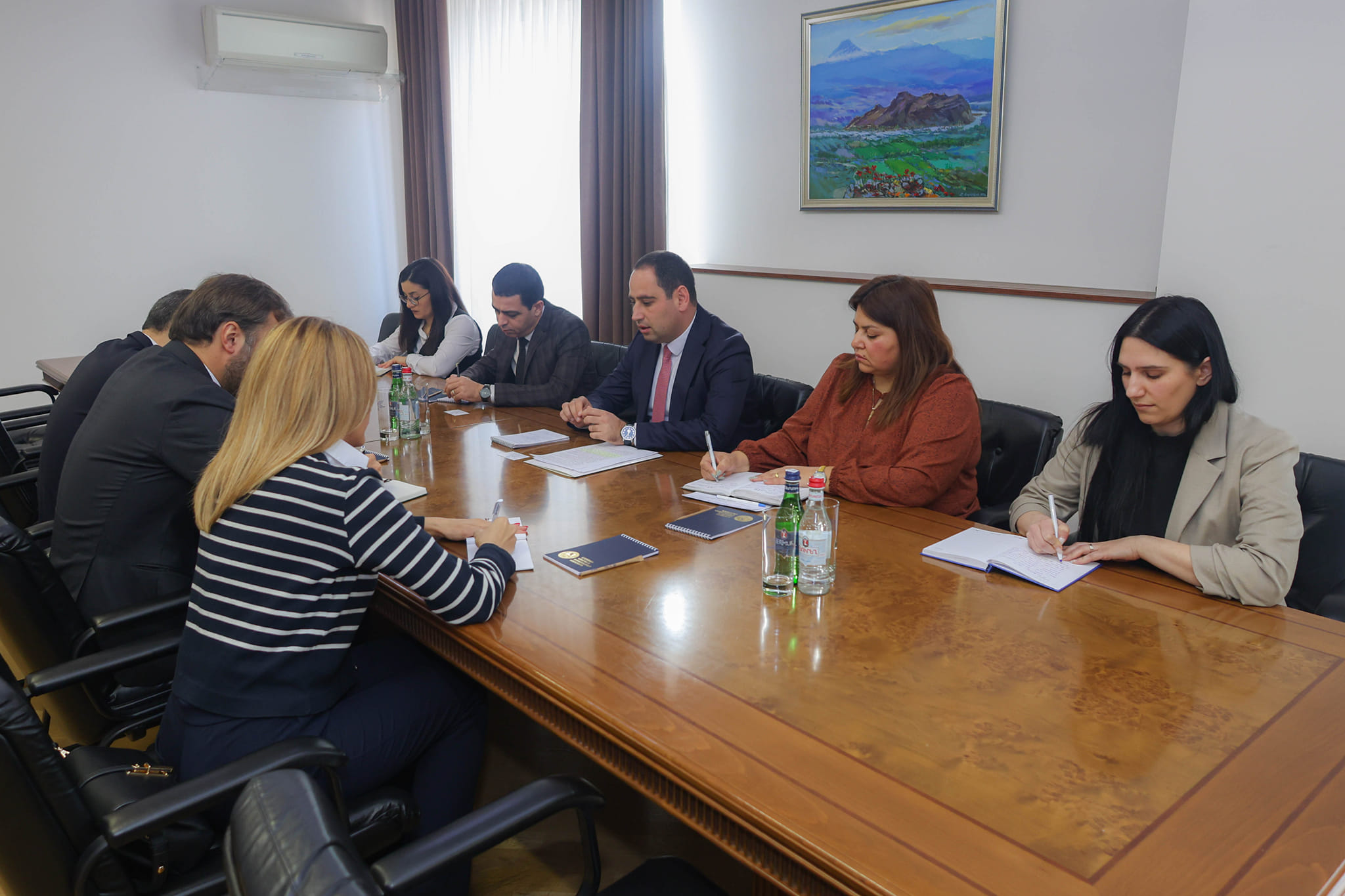 Անդրադարձ է կատարվել Վերակառուցման և զարգացման եվրոպական բանկի աջակցությամբ իրականացվող ծրագրերին