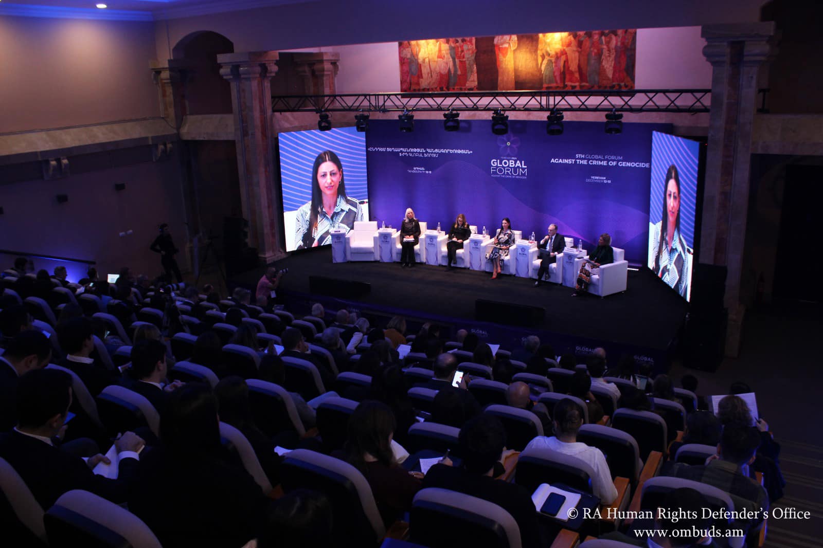 ՀՀ ՄԻՊ-ն իր ելույթում հատուկ ընդգծել է ցեղասպանության կանխարգելման վերաբերյալ միջոցառման անցկացման կարևորությունը
