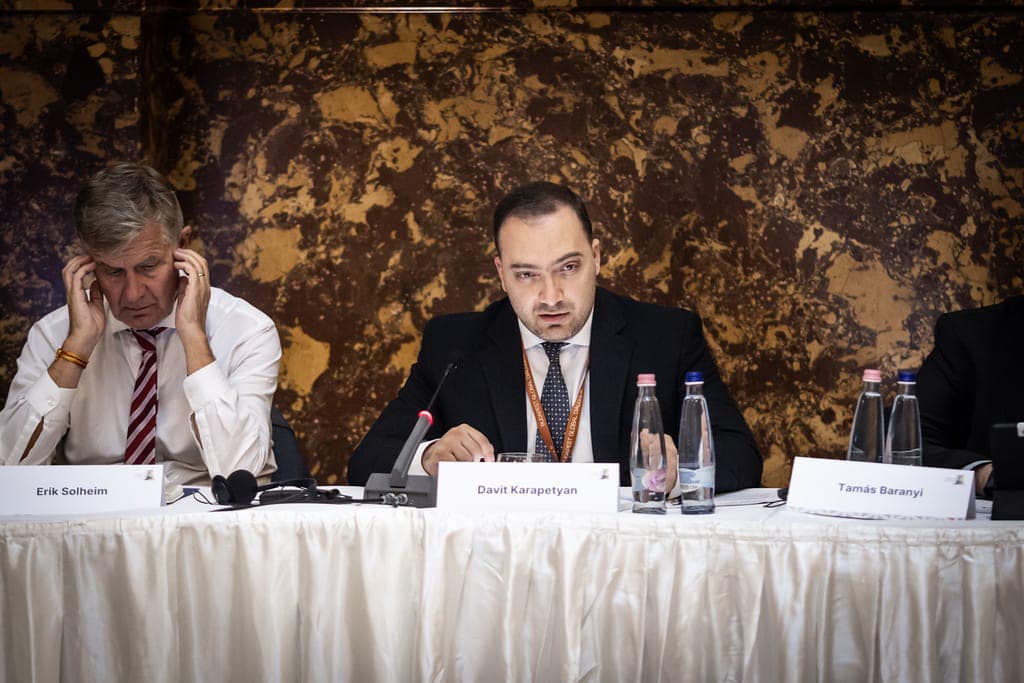 Գլխավոր քարտուղար Դավիթ Կարապետյանը մասնակցել է «Բուդապեշտի գլոբալ երկխոսությանը»