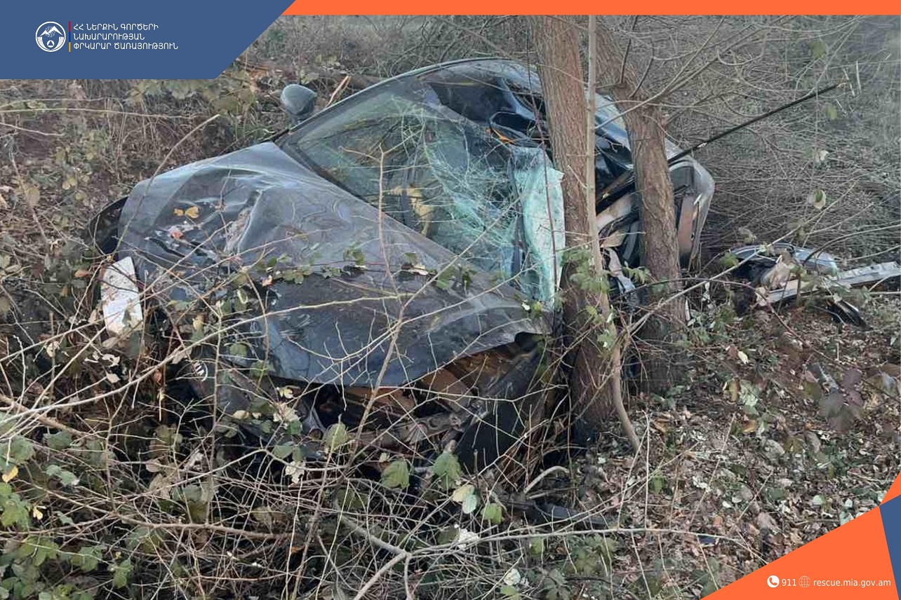 ՃՏՊ Իջևան-Նոյեմբերյան ավտոճանապարհին