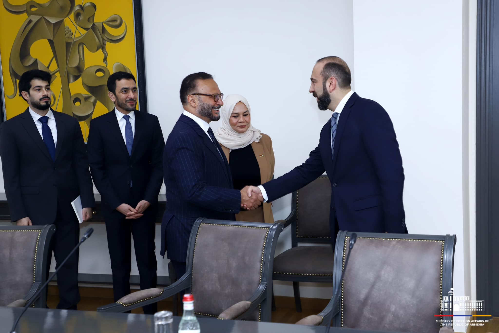 Քննարկվել են ՀՀ-ԱՄԷ երկկողմ քաղաքական օրակարգի հարցեր