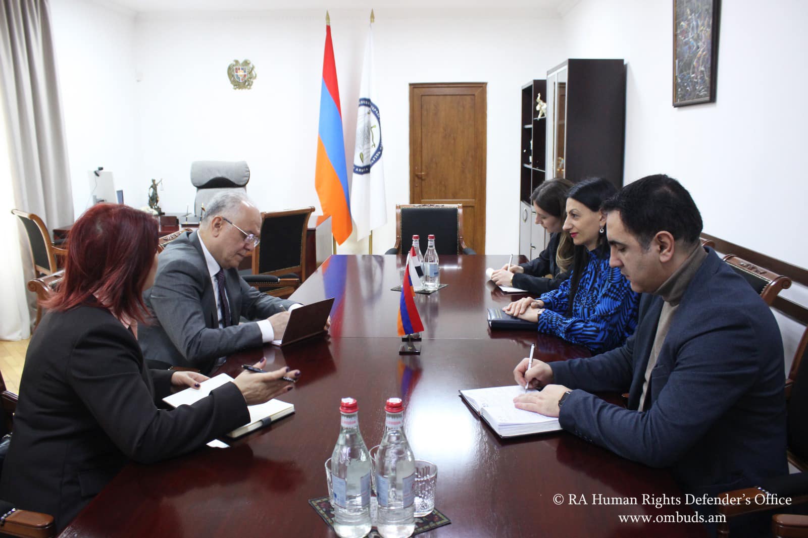 Անահիտ Մանասյանն ընդունել է ՀՀ-ում Իրաքի Հանրապետության դեսպանության գործերի ժամանակավոր հավատարմատարին
