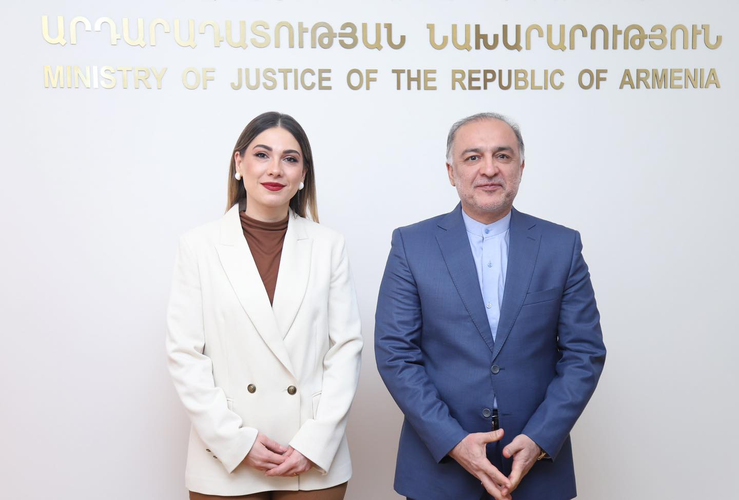 ՀՀ արդարադատության նախարարն ընդունել է ՀՀ-ում Իրանի դեսպան Մեհդի Սոբհանիին