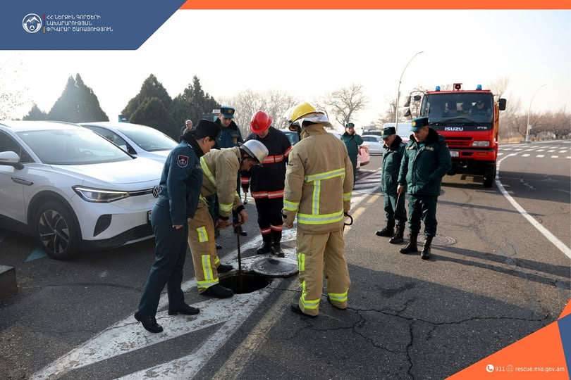 Հակահրդեհային ջրաղբյուրների և հրշեջ հիդրանտների ստուգումներ Երևան քաղաքում