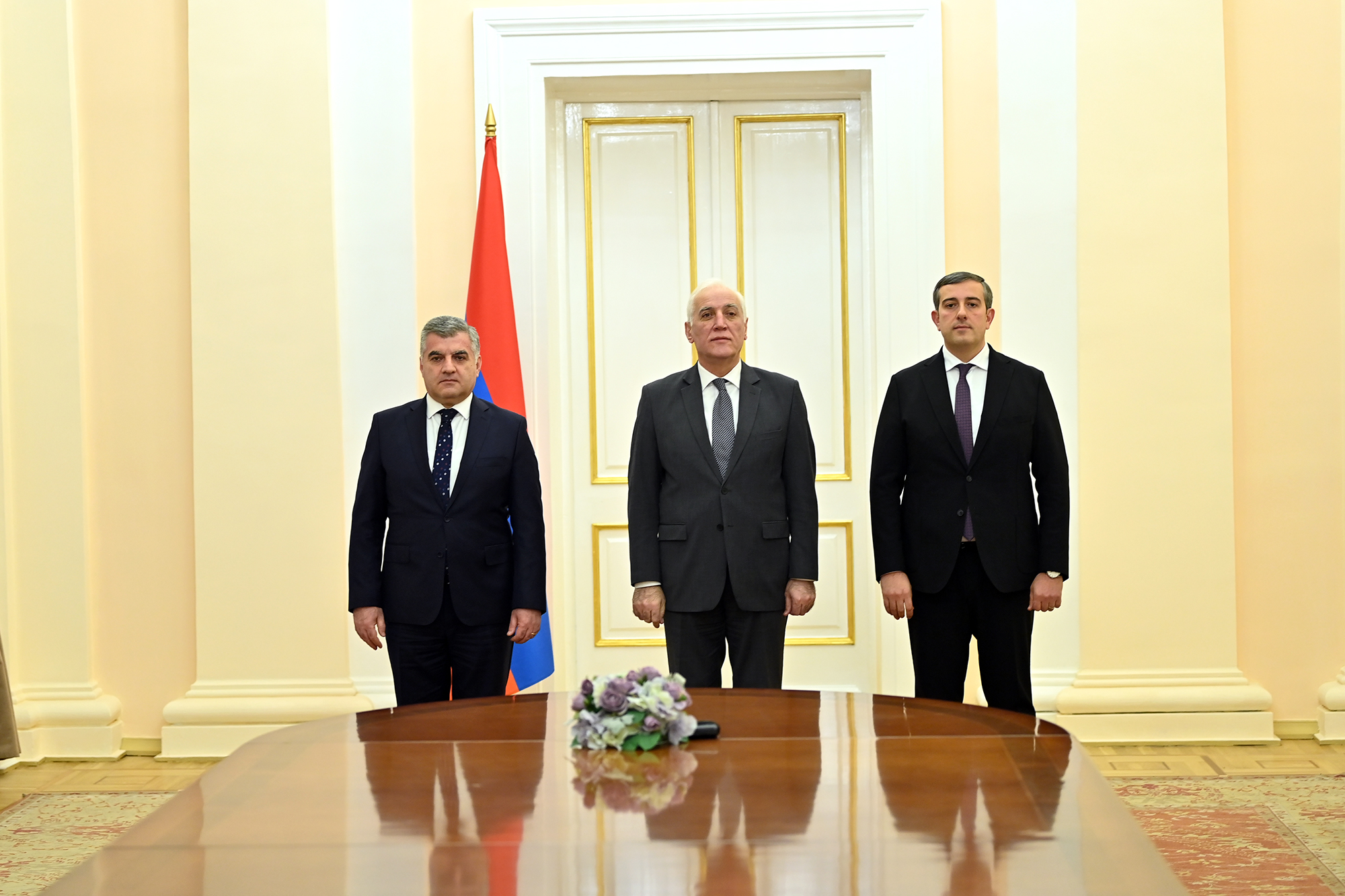 Նախագահի նստավայրում տեղի է ունեցել դատավորների երդման արարողություն