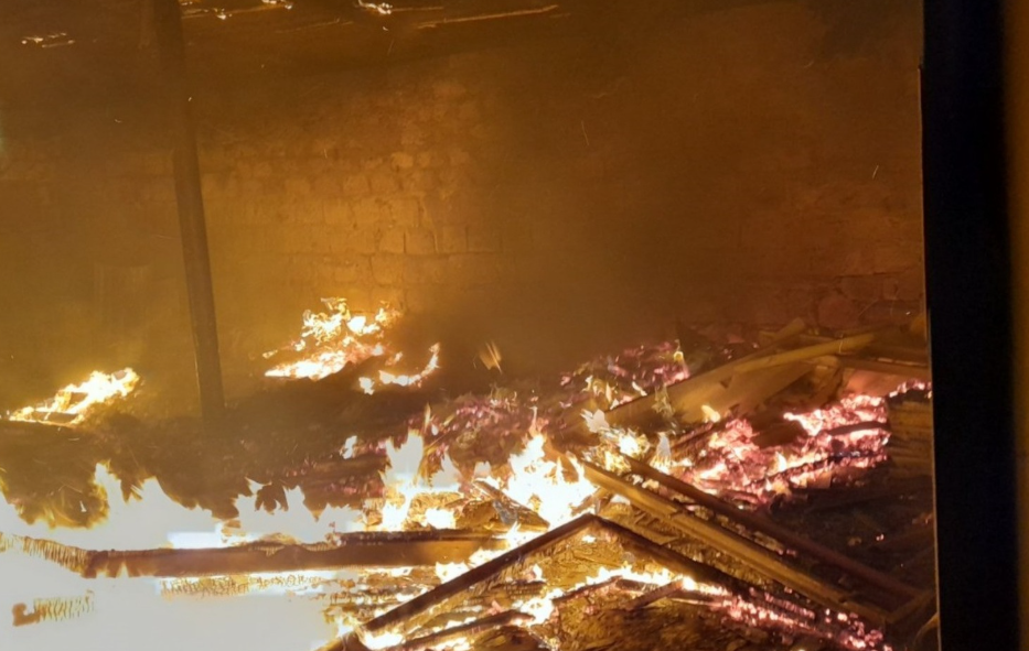 Հրդեհ Դարպաս գյուղում