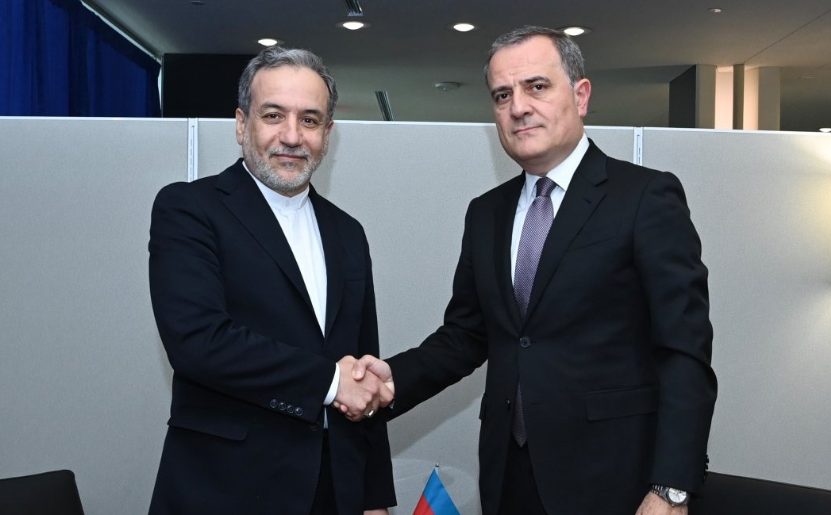 Ջեյհուն Բայրամովը հանդիպել է իրանցի գործընկերոջ հետ