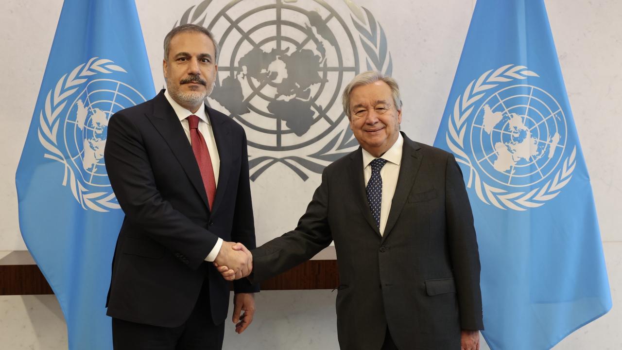 Հաքան Ֆիդանն ու Անտոնիո Գուտերեշը քննարկել են Սիրիայում տիրող իրավիճակը