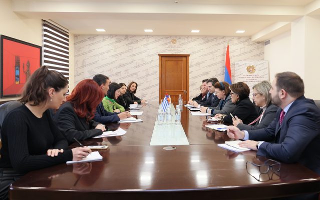 Հունաստանի մշակույթի նախարարը Հայաստանում է. քննարկվել են համագործակցության ուղիները