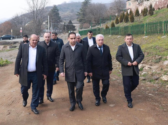 Դավիթ Խուդաթյանը Տավուշի մարզում հետևել է մարզում իրականացվող շինարարական աշխատանքների ընթացքին