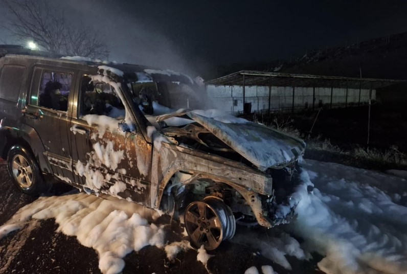 Հրդեհ ավտոմեքենայում