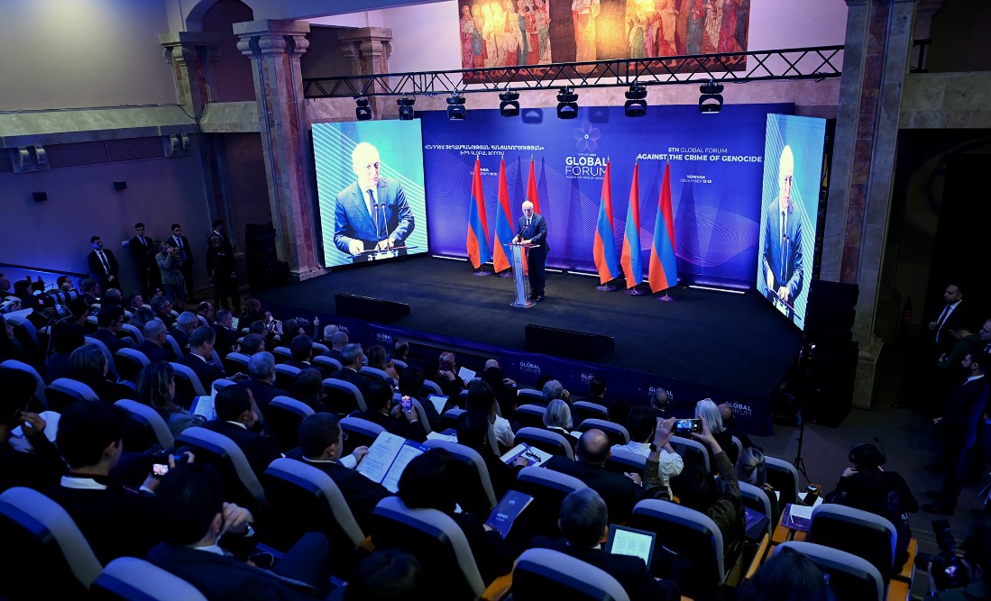Նախագահը մասնակցել է «Ընդդեմ ցեղասպանության հանցագործության» 5-րդ գլոբալ ֆորումին