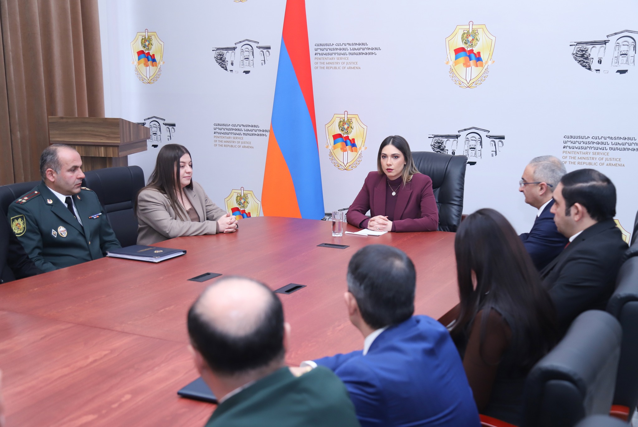 Սրբուհի Գալյանը ՀՀ ԱՆ քրեակատարողական ծառայության վարչակազմին է ներկայացրել Քրեակատարողական ծառայության նորանշանակ պետին